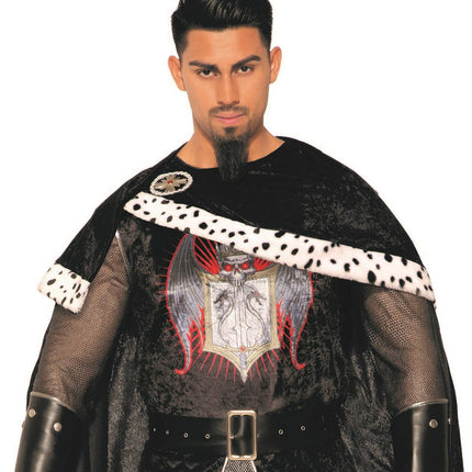 Dark Royalty Black Evil King Adult Mens Costume