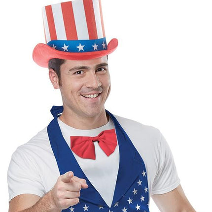 Red, White and Blue 4th of July American Patriotic Apron