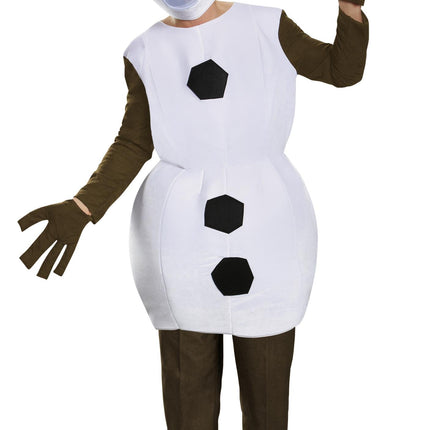 Olaf Disney Frozen Snowman Deluxe Adult Costume XL 42-46