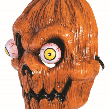 Pumpkin Head Evil Clown Face Mask