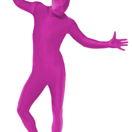 Pink Second Skin Suit Adult Costume X-Large