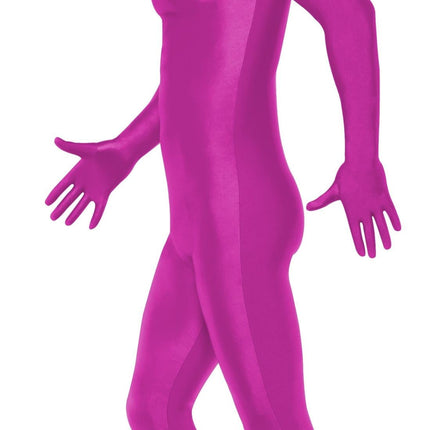 Pink Second Skin Suit Adult Costume X-Large