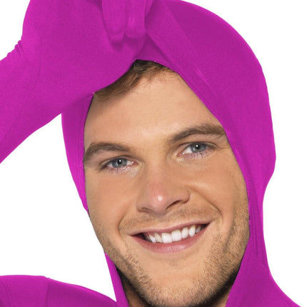 Pink Second Skin Suit Adult Costume X-Large