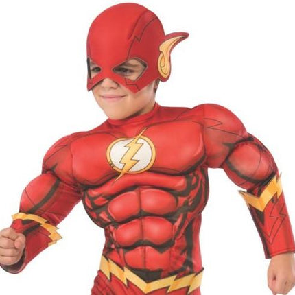 The Flash Deluxe Boys Child Costume Size Medium 8-10