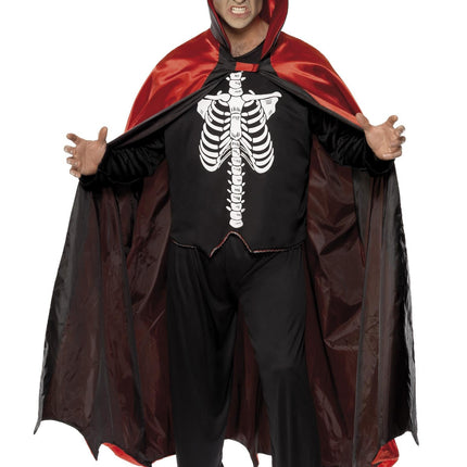 Reversible Vampire/Skeleton Adult Costume Large 42-44