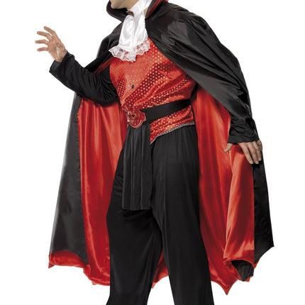 Reversible Vampire/Skeleton Adult Costume Medium 38-40