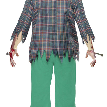 High School Horror: Zombie Geek Adult Costume Medium 38-40 Chest