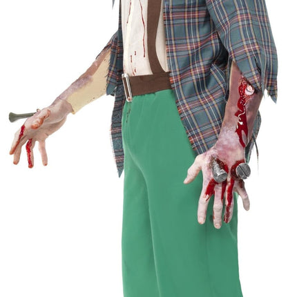 High School Horror: Zombie Geek Adult Costume Medium 38-40 Chest