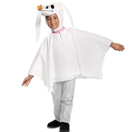 Nightmare Before Christmas Classic Zero Ghost Dog Toddler Costume Size 3T-4T