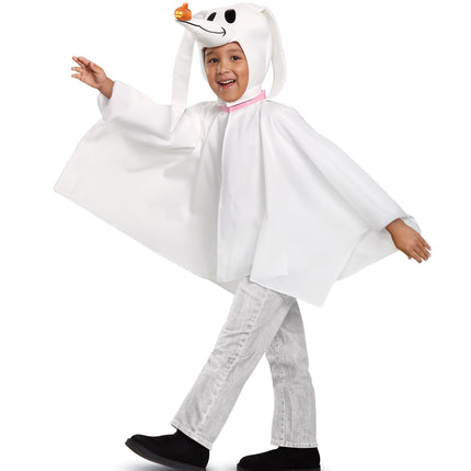 Nightmare Before Christmas Classic Zero Ghost Dog Toddler Costume Size 3T-4T