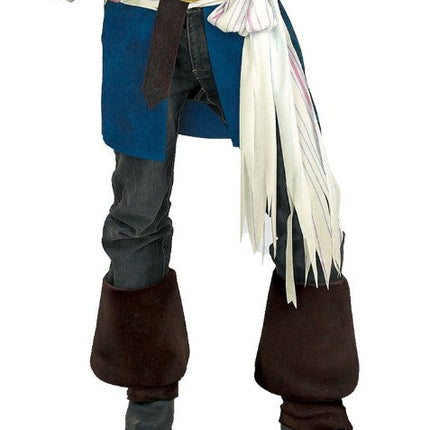 Jack Sparrow Pirates Of The Caribbean Deluxe Costume: Men's Size 42-46