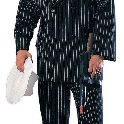 Deluxe Gangster Man Plus Size Costume Size Medium