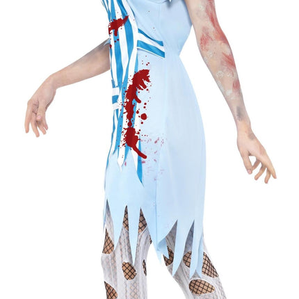High School Zombie Lunch Lady Adult Costume Size Large