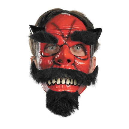 Brow Raisers Moveable Devil Mask