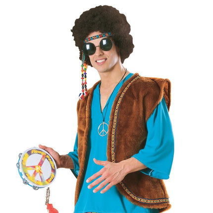 70's Hippie John Woodstock Adult Costume STD