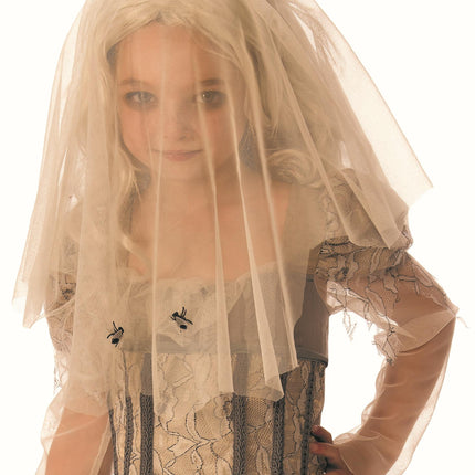 Rubies Ghost Zombie Bride Girls Costume Large 10-12