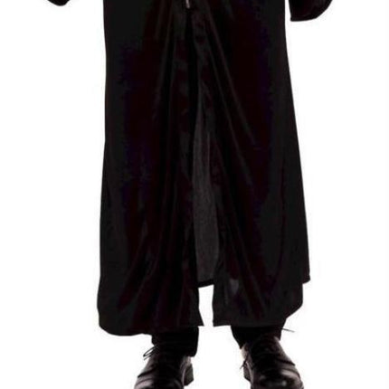 The Judge or Graduation Gown Adult Costume Black Robe