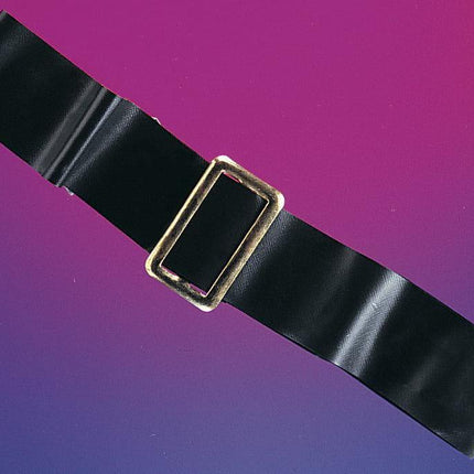 Gold & Black Rubie's Costume Co 2" Vinyl Belt