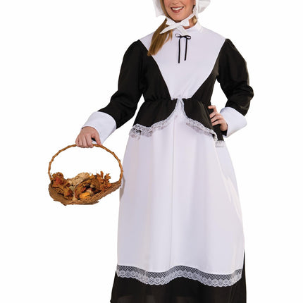 Pilgrim Woman Plus Size Adult Costume
