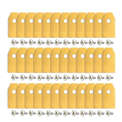 36-Pieces: Replacement Lawn Mower Blade