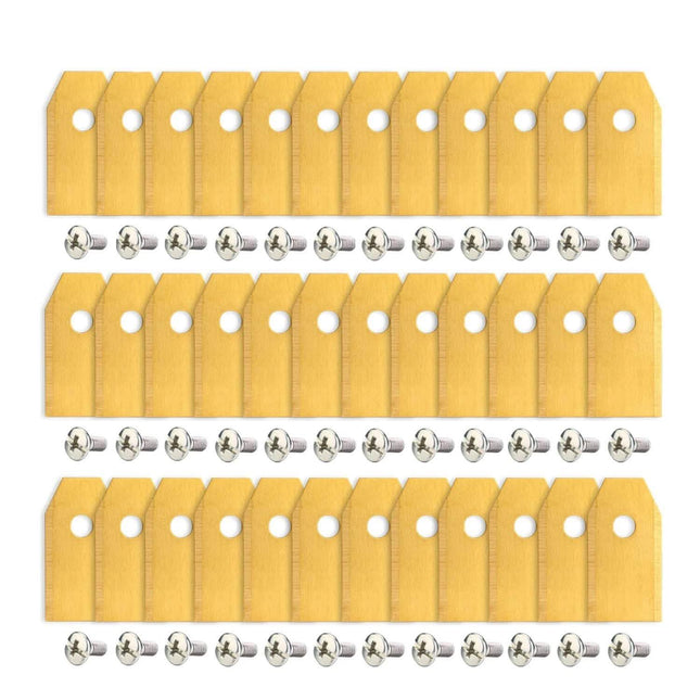 36-Pieces: Replacement Lawn Mower Blade