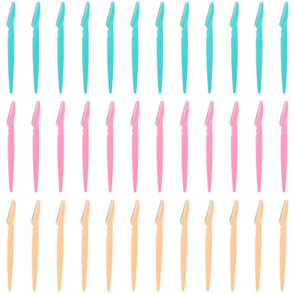 36-Pieces: Women Eyebrow Razor Trimmer