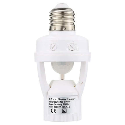 360 Degree Detection PIR Infrared Motion Sensor E27 LED Light
