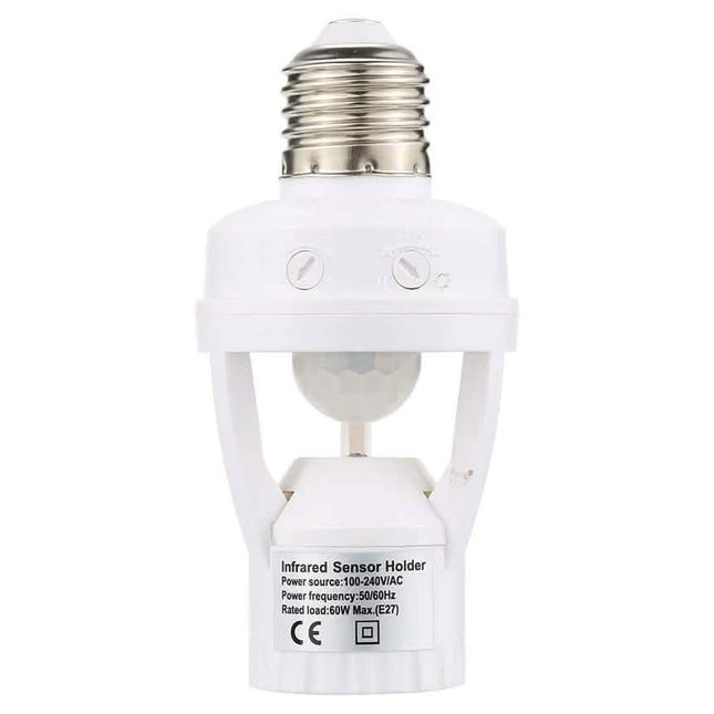 360 Degree Detection PIR Infrared Motion Sensor E27 LED Light