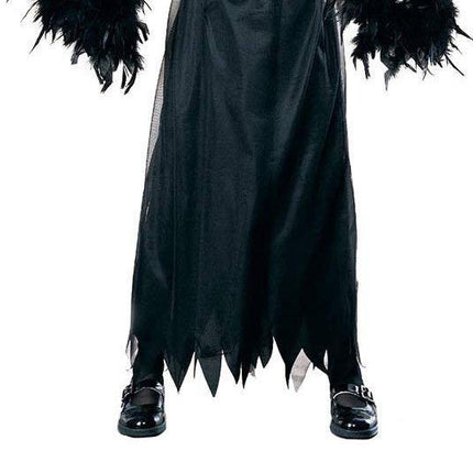 Pretty Witch Feathered Child Costume Size Large