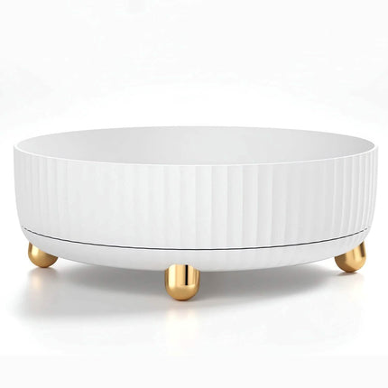 360¬∞ Spinning Perfume Cosmetic Storage Tray 22Lbs Load