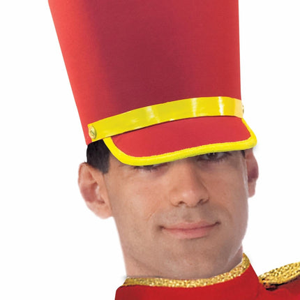 Nutcracker Adult Red Deluxe Toy Soldier Hat