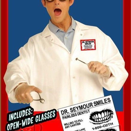 Dr Seymour Smiles Kit Humorous Adult Costume Kit