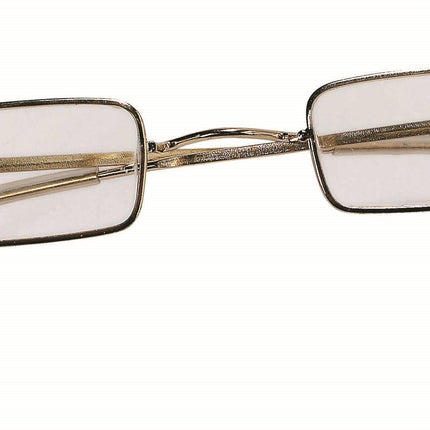 Square Wire Rim Santa Miss Claus Ben Franklin Old Style Specs Costume Glasses