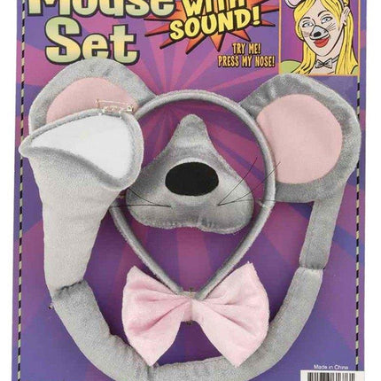 Mouse Costume Accessory Set with Sound