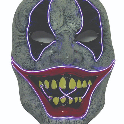 Forum Novelties LED Evil Clown Purge Light Up Mask