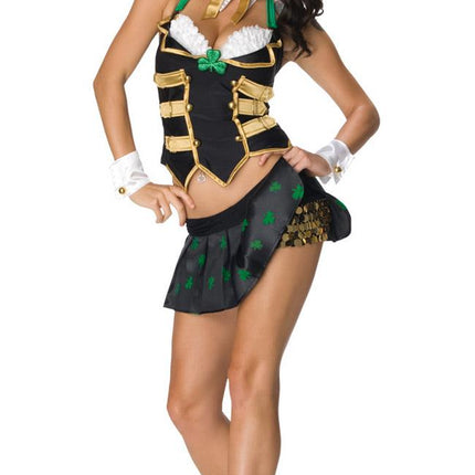 Secret Wishes Sassy Lass Sexy Adult Costume St. Patty's Day Size Small 2-6