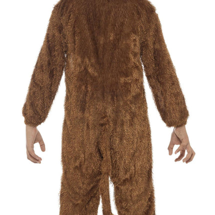 Lion Jumpsuit With Attached Hood Child Jungle Costume Medium