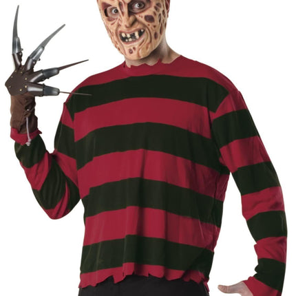 Freddy Krueger Economy Costume Sweater and Mask Size Standard