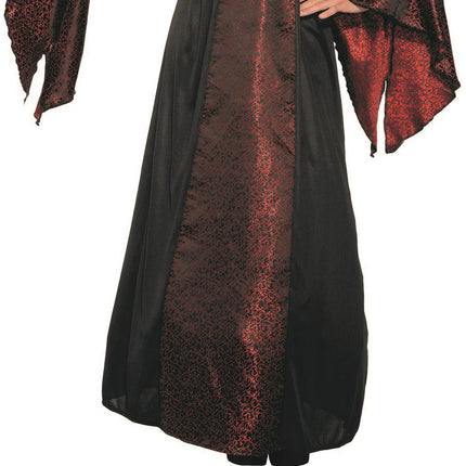 Crimson Countess Women's Vampire Hostess Dress Costume