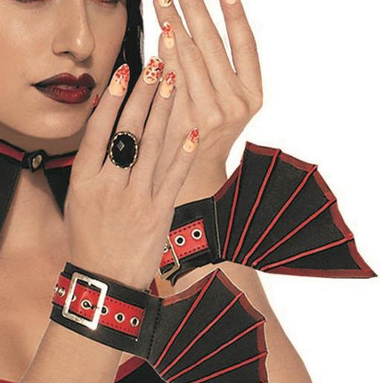 Vampire Wrist Cuffs Bat Wings Costume Accessories