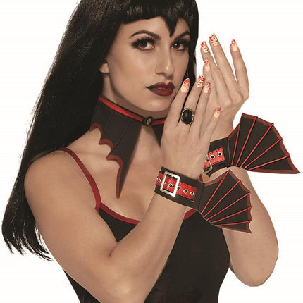 Vampire Wrist Cuffs Bat Wings Costume Accessories