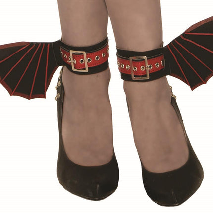 Vampire Ankle Cuffs Gothic Bat Wings Costume Accessories