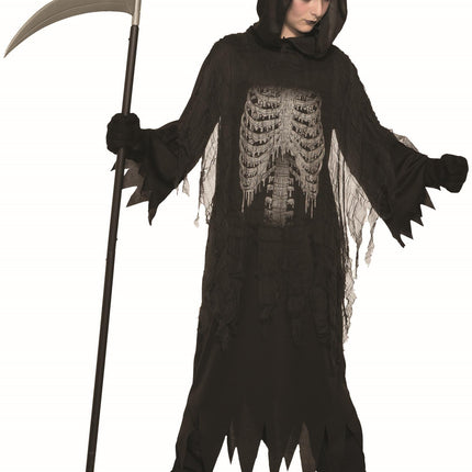 Night Reaper Child Grim Reaper Death Tattered RobeChild Small 4--6