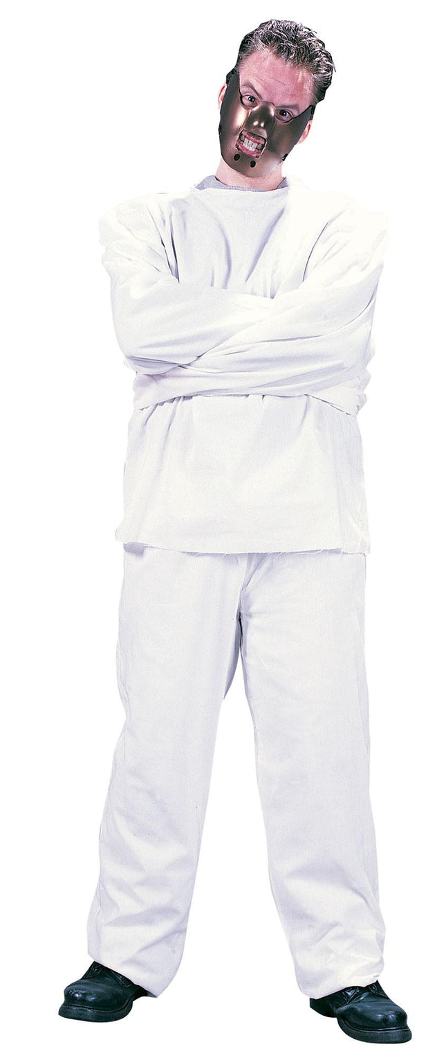 Fun World Maximum Restraint Straight Jacket Adult Costume Suit and Mask