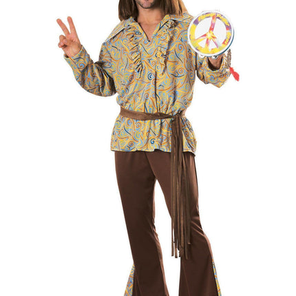 Men's Mod Marvin Adult 60's 70's Hippie Costume Standard Size