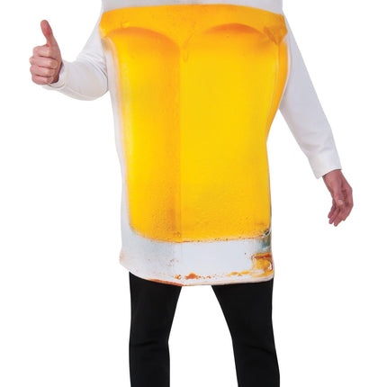 Brewmaster Glass of Beer Unisex Funny Halloween Party Tunic Adult Costume