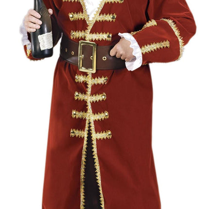 Captain Hook Black Heart Adult Pirate Costume