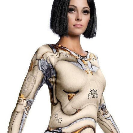 Rubies Womens Battle Angel Alita Doll Body Costume Small