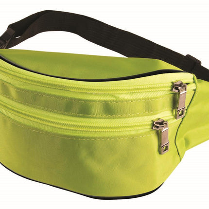 Forum Neon Green 80's Fanny Pack Waist Carrier Costume Accessory