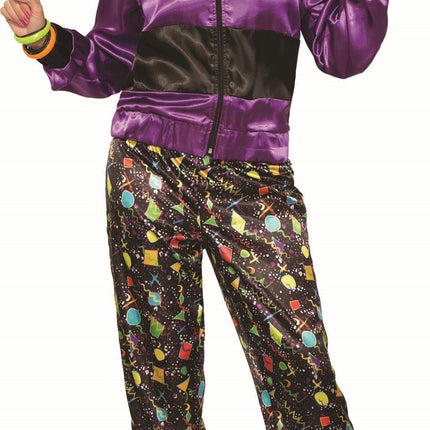 80's Women's Track Suit Retro Adult Costume Standard